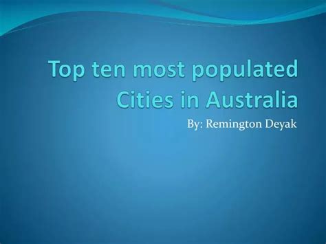 victoria australia cities|The 10 Most Populated Cities In Victoria, Australia .